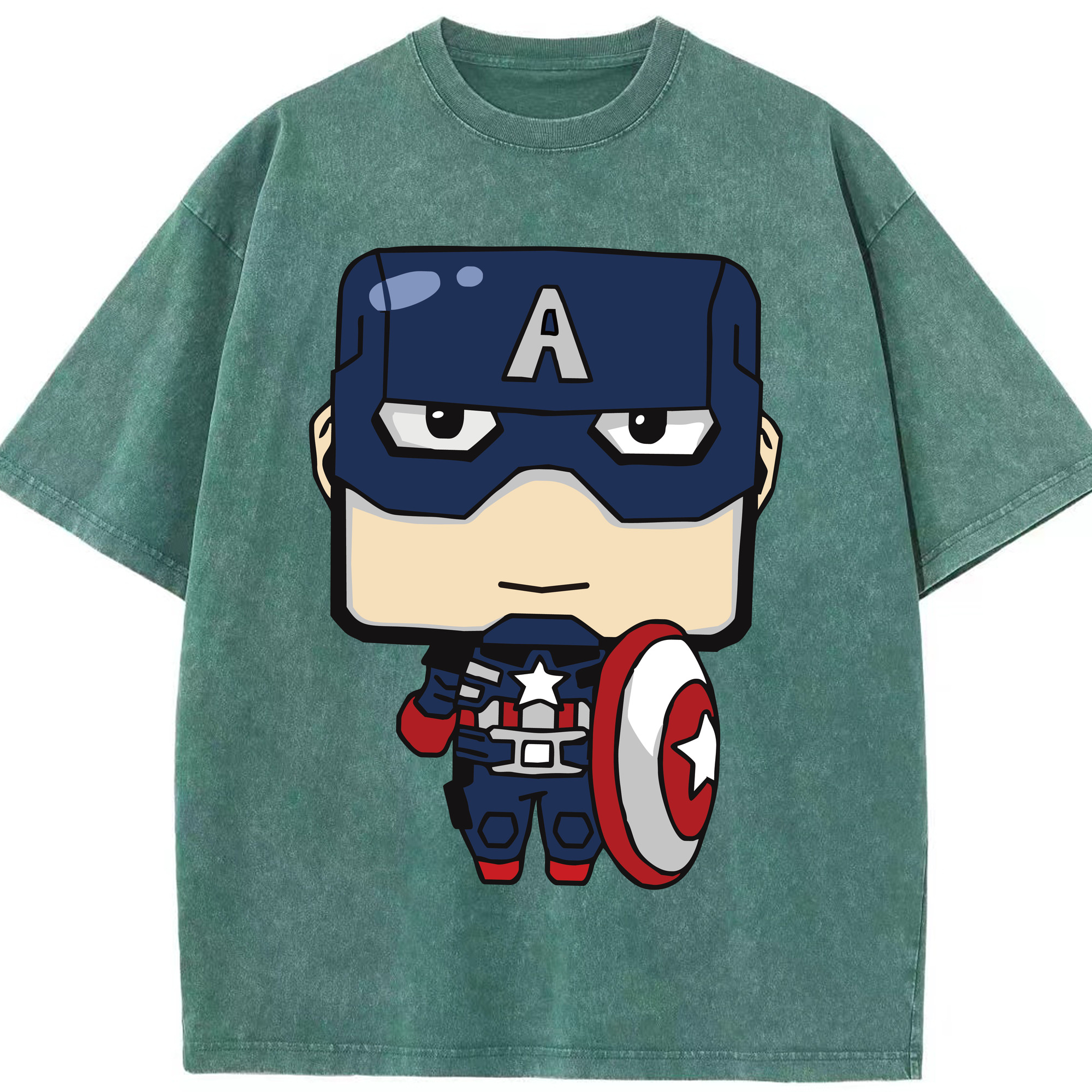 （画像用） アベンジャーズ The Avengers 綿100% ヴィンテージ風 半袖Tシャツ（フロントプリント）